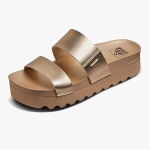 Reef Gold Sandals Cork Footbed